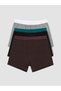 Ozmarka New Season Mixed Cotton Flexible Men's Boxer 3-Pack