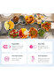 Expandable Lazy Susan Turntable for Dining Table, Rotating Food Tray for Family Gatherings Dining Table Rotating Tray Portable Meal Tray - 4