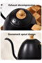 800ml Electric Kettle,Fast Boiling Hot Water Electric Kettle, Automatic Temperature Control,1000W Rapid Heating,Stainless Steel Electric Kettle with Triple Thermostat and Heat Resistant Handle (Black) - 6