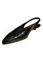 N2662 Women's Genuine Leather Patent Leather Ballerinas - 7