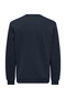 Navy Blue Men's Sweatshirt 22029226 Onsconnor Life Neck Sweat - 7