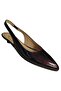 N2662 Women's Genuine Leather Patent Leather Ballerinas - 2