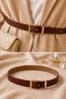 Square Buckle Bridge Belt - 5