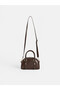 Leather look women's shoulder bag - 2
