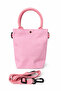 Teddy Island Handheld Crossbody Shoulder Bag Pink - 3
