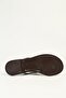 Women's Brown Jelly Flip Flops with Heart Detail and Brown Buckle Summer Slippers - 5