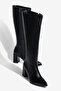 Hanna Daily Women's Zippered Thai Fur Heeled Boots