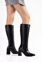 Hanna Daily Women's Zippered Thai Fur Heeled Boots - 6