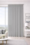 Silk Voile Cappuccino Custom Size Tulle Curtain 260X270 1X2 Pleat - 6