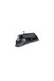 Duki Daso Black Patent Leather Women's Portfolio Clutch Bag with Metal Clip |   Summer T8607 Black Single Compartment and Pocket - 3