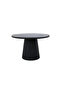 Minay Marble Dining Table 4 Seater - Black - 3