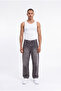 Men's Baggy Jean Trousers Black