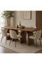 Victory Collection Dining Table - 8 Seater - Brown - 4