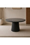 Minay Marble Dining Table 4 Seater - Black - 6