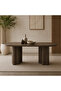Melissa 6-Person Dining Table - Brown - 7