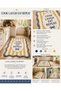 Eta Written and Thematic Patterned Woven Base Decorative Carpet Eta4178 - 4