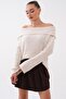 Women's Madonna Collar Knitwear Knitted Sweater 265013 - - 2