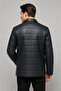 Men's Embossed Blazer Genuine Leather Jacket - 3