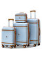 Ultra Line Expandable PP 4 PCS Set (10/20/24/28 Inch) Luggage, Hard Shell, Unbreakable, Combination Lock, Suitcase