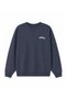 Crew Neck Text Printed Sweat