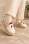 Women's Plush Home Slippers with Big-Eyed Frog Figure, Silent Sole, Comfortable, Plush - 5