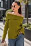 Women's Madonna Collar Knitwear Knitted Sweater 265013 -