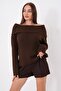 Women's Madonna Collar Knitwear Knitted Sweater 265013 - - 4