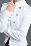 Buttoned denim jacket - 4