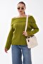 Women's Madonna Collar Knitwear Knitted Sweater 265013 - - 2