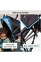 - 3D Mini Convenience Stroller - Blue - 4
