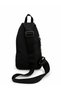 Unisex Sports Multi-Compartment Crossbody Body Bag Black-Blue - 2