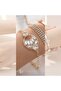 Rose Gold Crystal Bracelet Set for Women – 3 Piece Adjustable Bracelet Combo | Elegant Party & Daily Wear Jewelry - 3