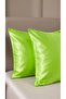 Satin Pillowcase 50X70 cm Set of 2 – Shiny Satin Pillowcase – 1 Piece with Buckle Gift - 2