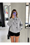 High Collar Buttoned Cashmere Jacket