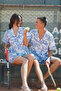 Patterned Linen Men's Pajama Set - 6