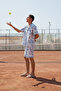 Patterned Linen Men's Pajama Set