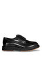 22456 Black Genuine Leather Men's Shoes - 2