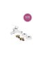 White Delta 3-Piece Set: 1 Delta Kitchen Faucet, 1 Sink Faucet, 1 Delta Tap - 4