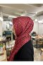 Patterned jacquard shawl