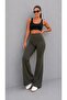 Women's Lycra Crepe Trousers with Waist Clip - 2
