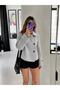 High Collar Buttoned Cashmere Jacket - 5