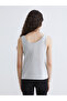 Lcw Dream Gray U-Neck Women's Undershirt 2-Pack - 7