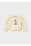 Baby Girl Cream Long Sleeve Printed T-Shirt 2002 - 2