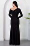 One-Shoulder Madonna Collar Buckle Dress K-252672 - 8