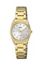Minimal Round Case Vintage Model Stone Dial Women's Metal Steel Band Wristwatch 2 Years Warranty - 2