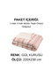 Natura Soft Ecru 4 Layer Muslin Double Bedspread 220X230 cm 100% Cotton Multi-Purpose Sofa Cover and Tv Blanket - 3