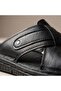 Sr.1651 Full Orthopedic Leather Inside and Outside Men's Slippers - 3
