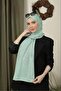 Flowered Pattern Thin Medina Silk Jacquard Shawl - 2