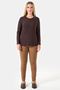 11010 Bi̇tter Bicycle Collar Long Sleeve Basic Knitted Blouse - 2