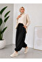 Women's Pleated, Elastic-Waisted, Pocketed, Loose-Fit Shalwar Pants - 4